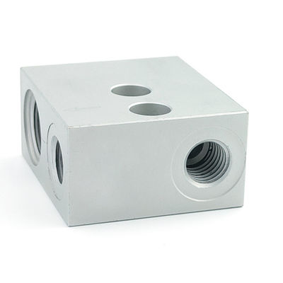 Metal Valve Block for Hydraulic Power Unit Machined to Meet Customer Requirements