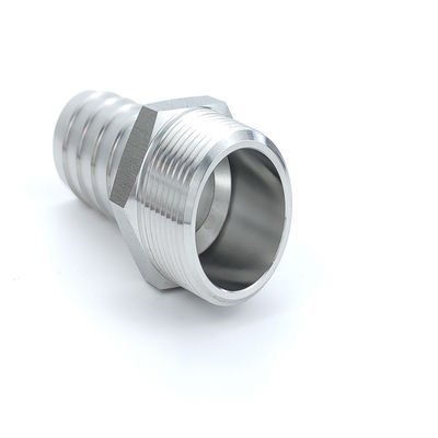 CNC Turning of Thread Nut Part High Precision RoHS Certified Custom Designs Accepted