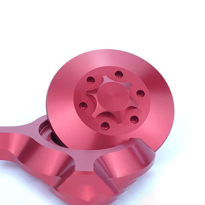Precision CNC Lathe Machined Anodized Aluminum Parts for Suspension Customized Request