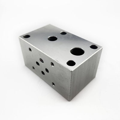 Customized CNC Machined Valve Adaptors Hydraulic Manifold Block for Hydraulic Systems